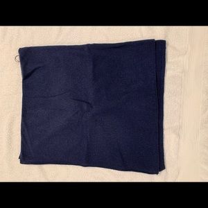 Nwt Sara Campbell cashmere navy wrap shawl